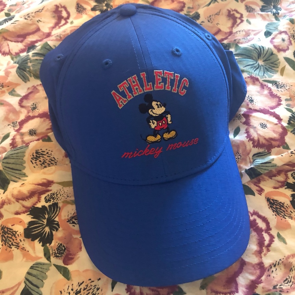 Nike Blue Mickey Mouse Athletic Cap